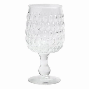 Claire Clear Hand Blown Water Goblets Set/6 Drinkware best price