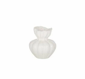 Clara Ceramic Vase 17x17x19.5cm Ivory Cheap Vases for home