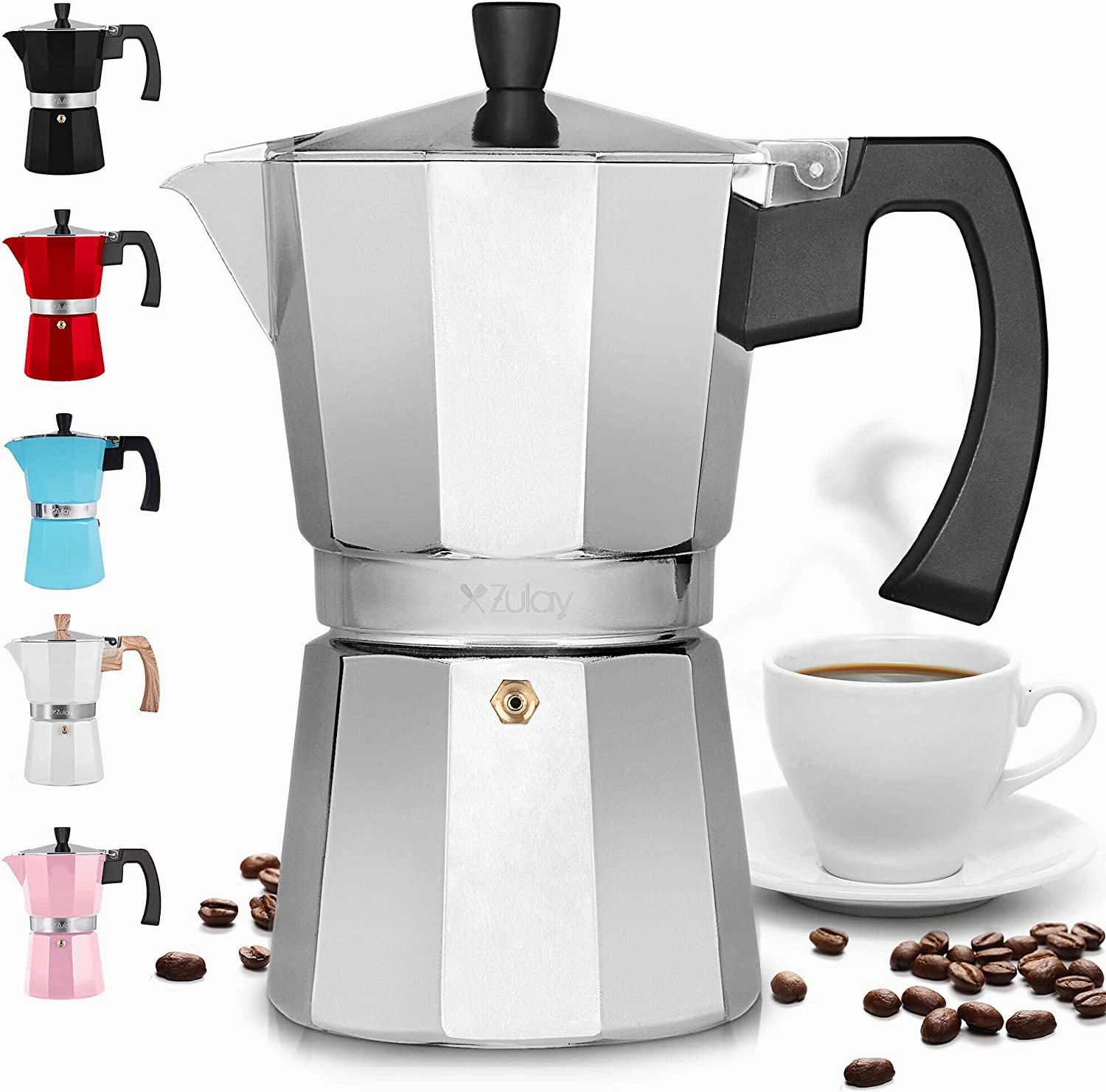 Classic Italian Style Espresso Cup Moka Pot