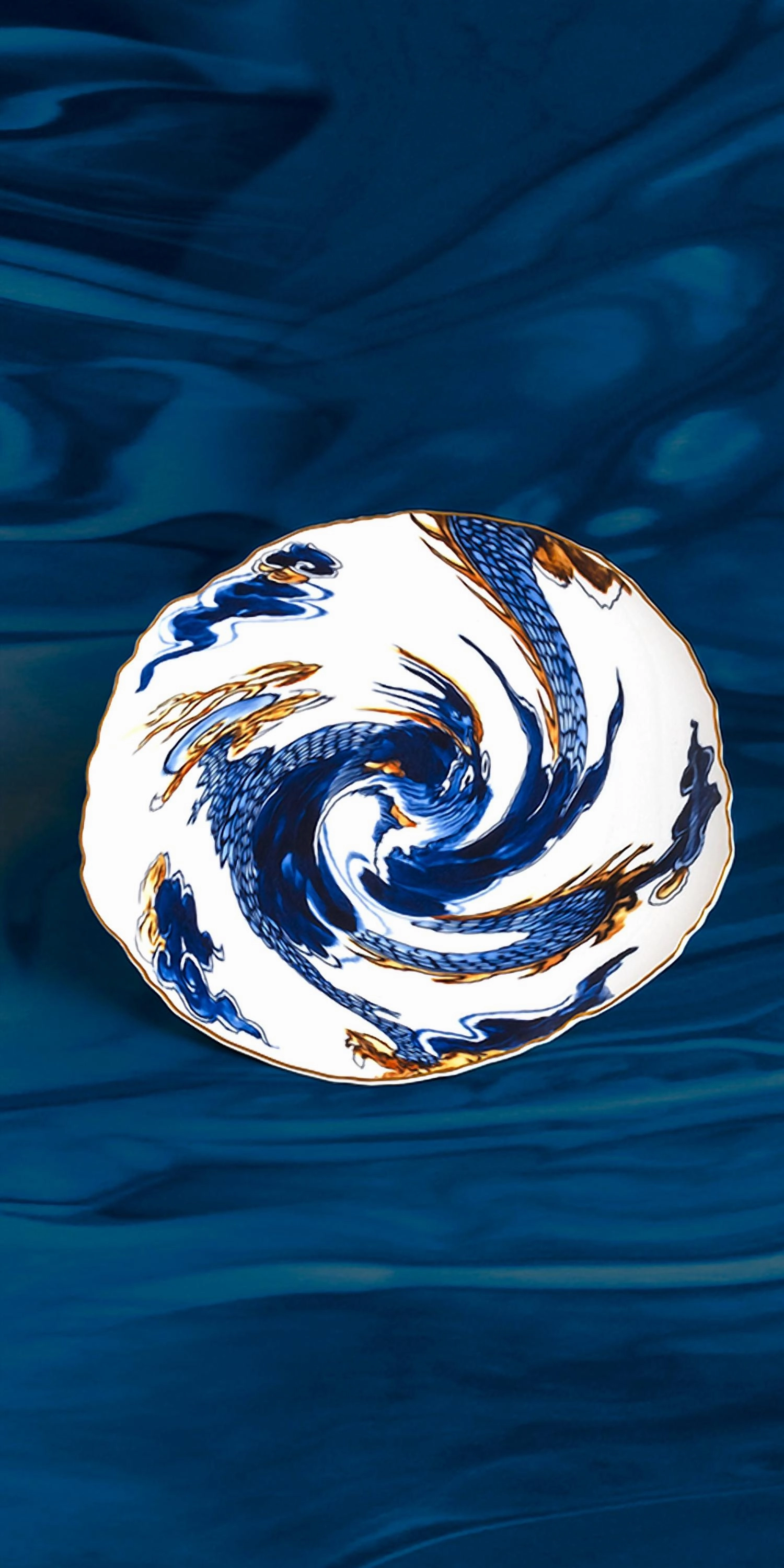 Classics On Acid Porcelain Plate In Imari Dragon