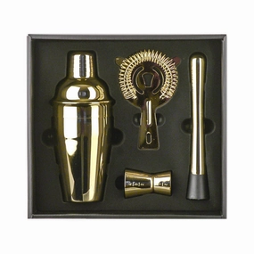 Cocktail Set Light Gold Barware sale online