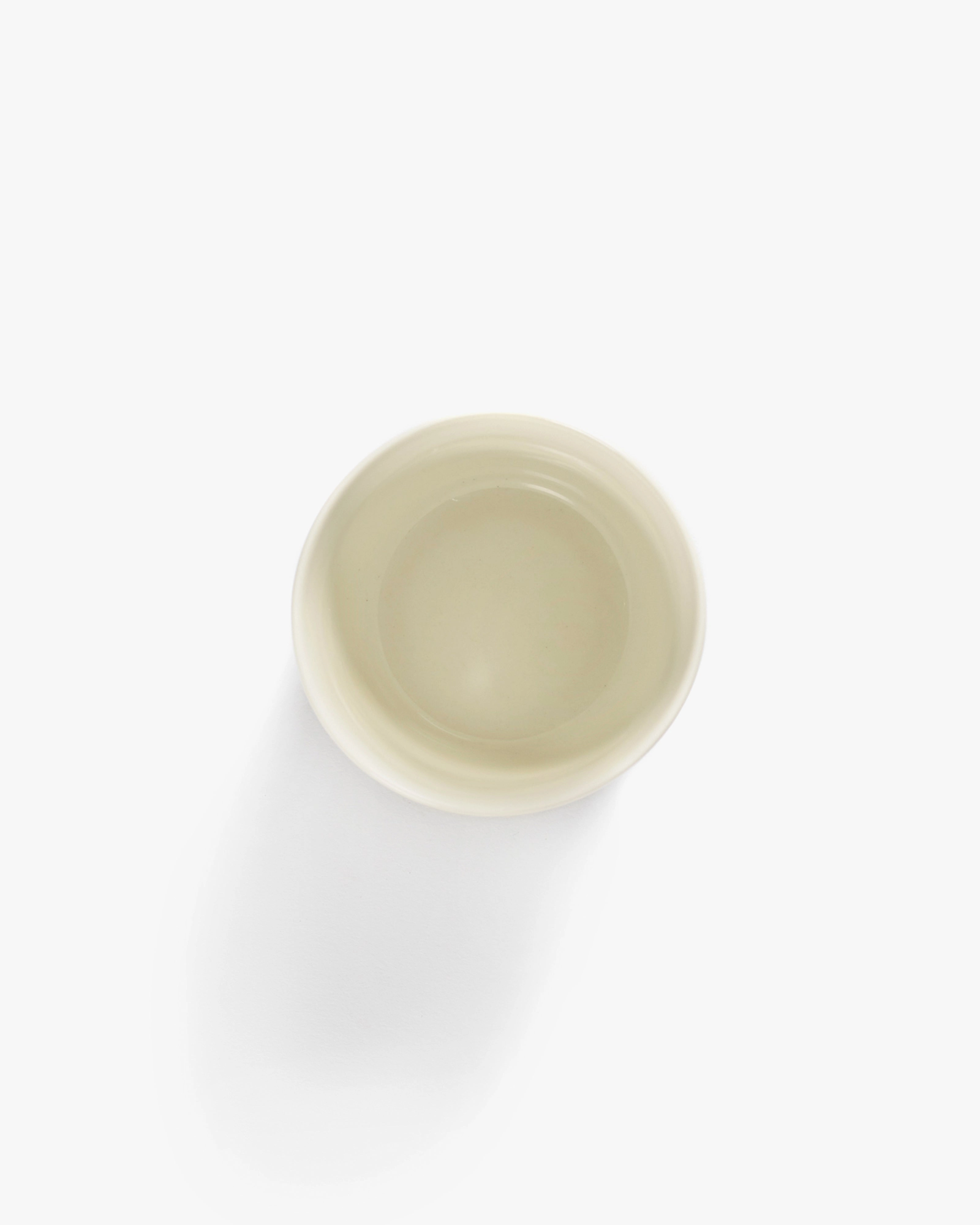 Coffee cup 8.45 OZ white - blue stripes Feast