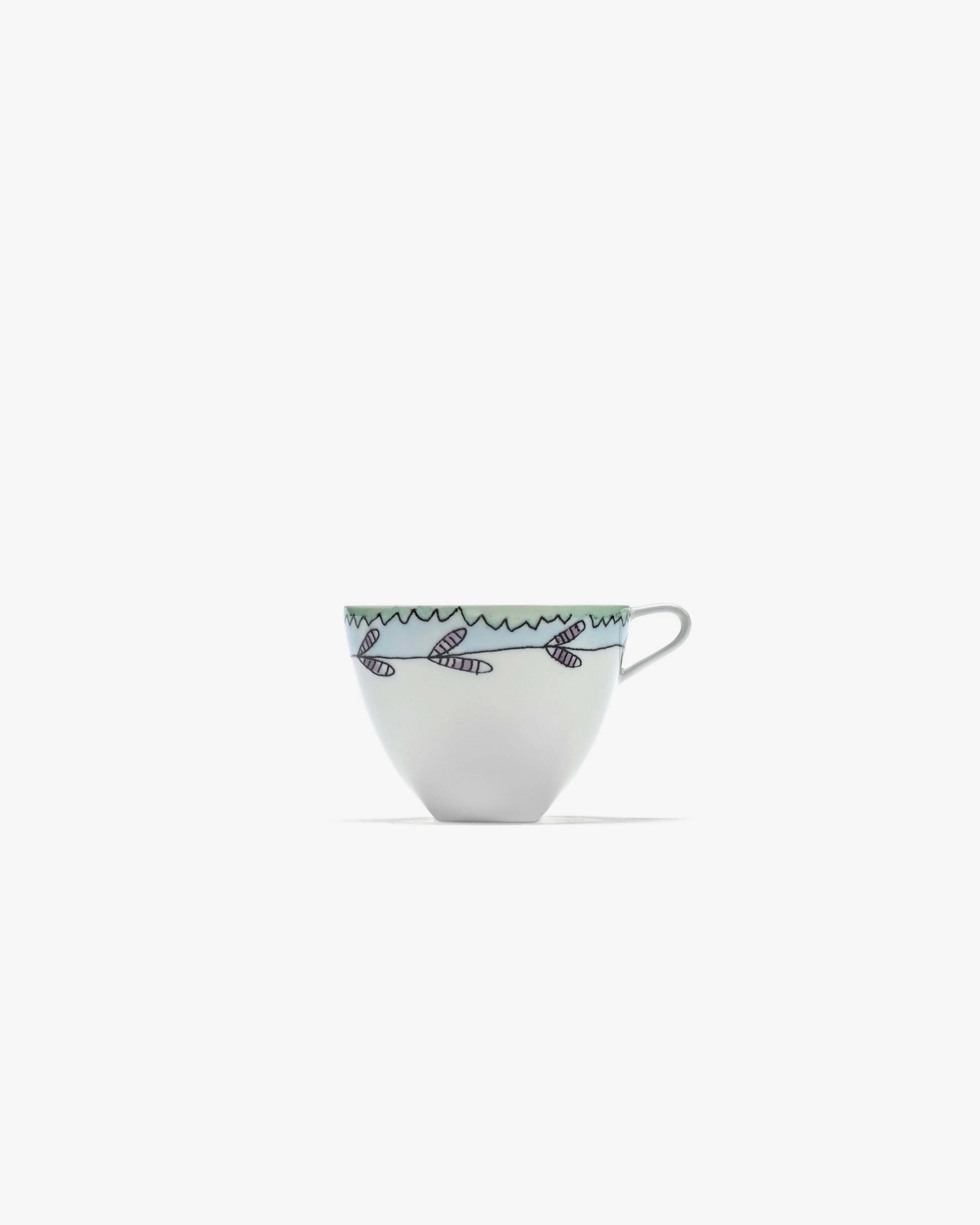 Coffee cup high Blossom milk Midnight Flowers