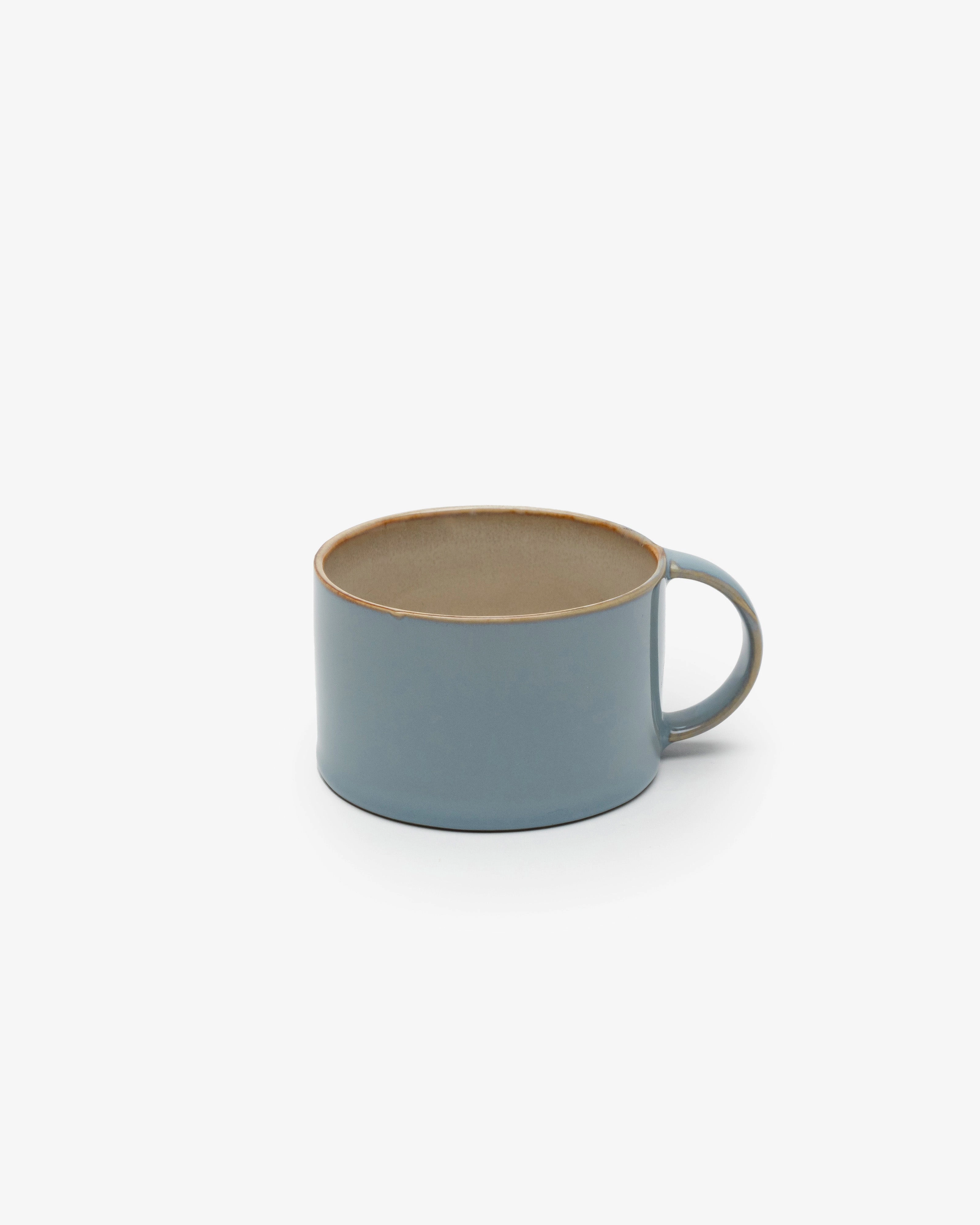 Coffee cup misty gray/smoky blue Terres de rves Buy Dinnerware online shop