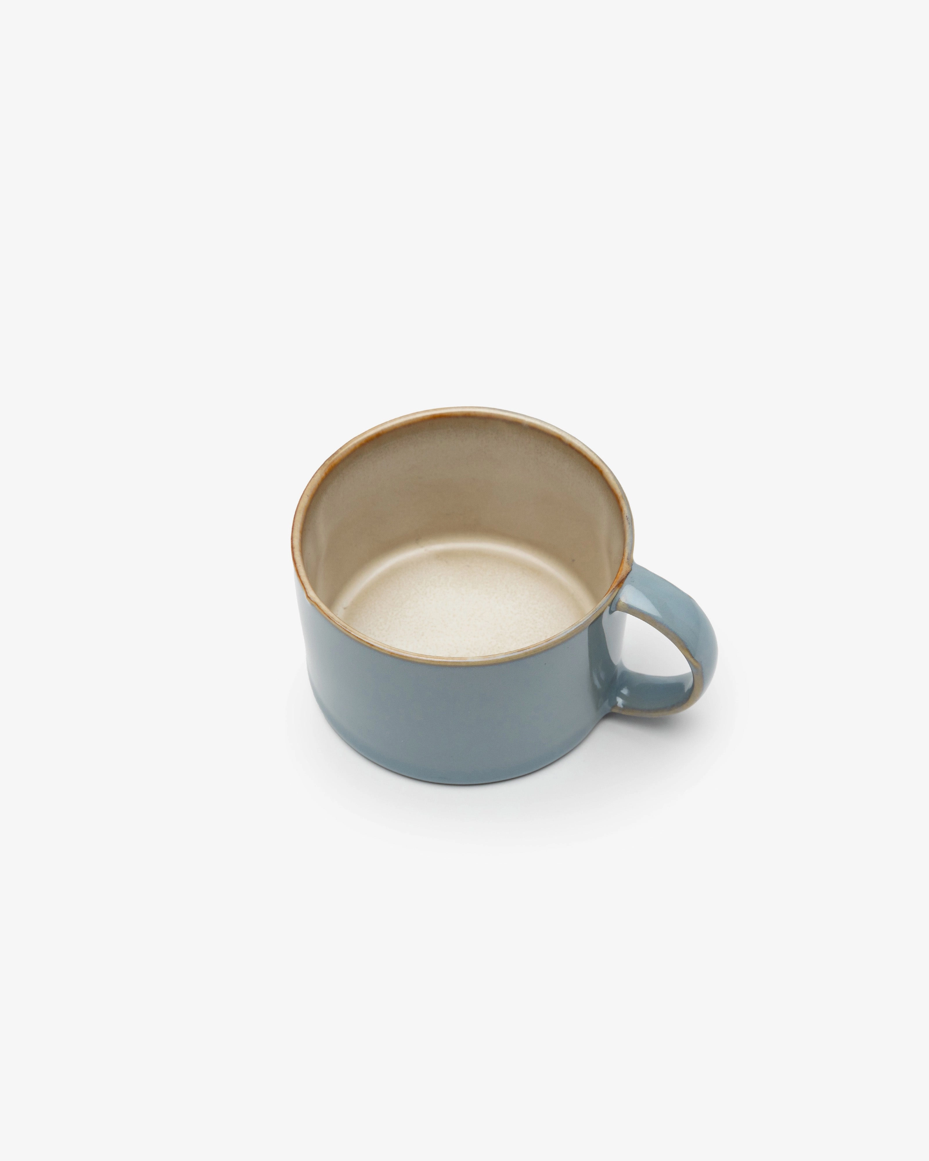Coffee cup misty gray/smoky blue Terres de rves