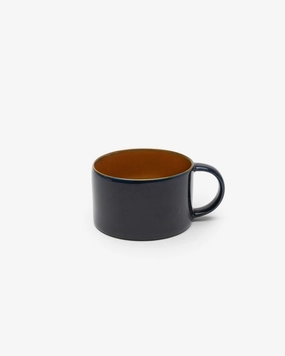 Coffee cup rust/dark blue Terres de rves Buy Dinnerware online shop