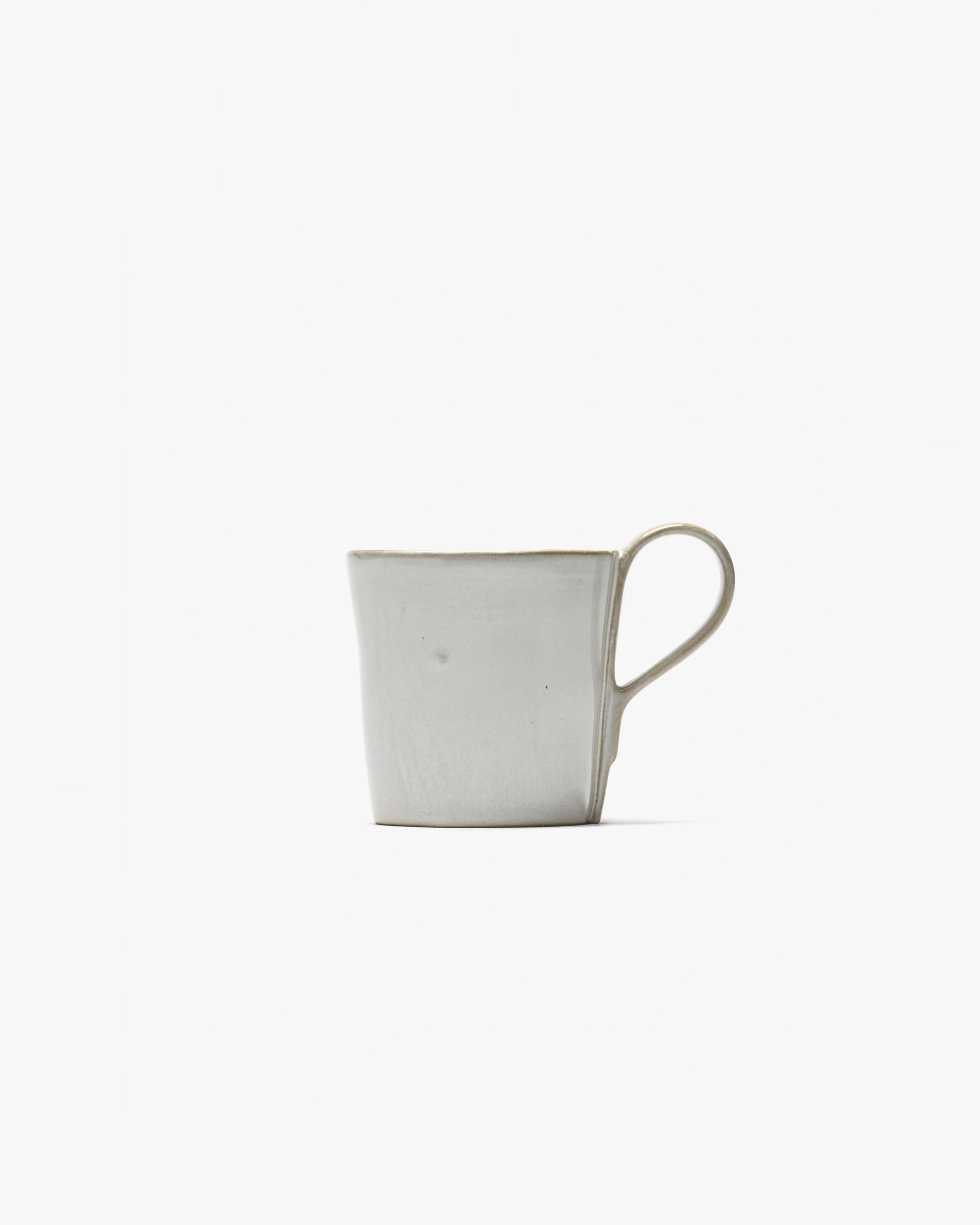 Coffee cup with handle off-white La Mre