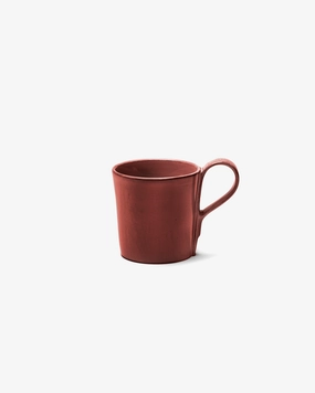 Coffee cup with handle venetian red La Mre Buy Dinnerware online shop