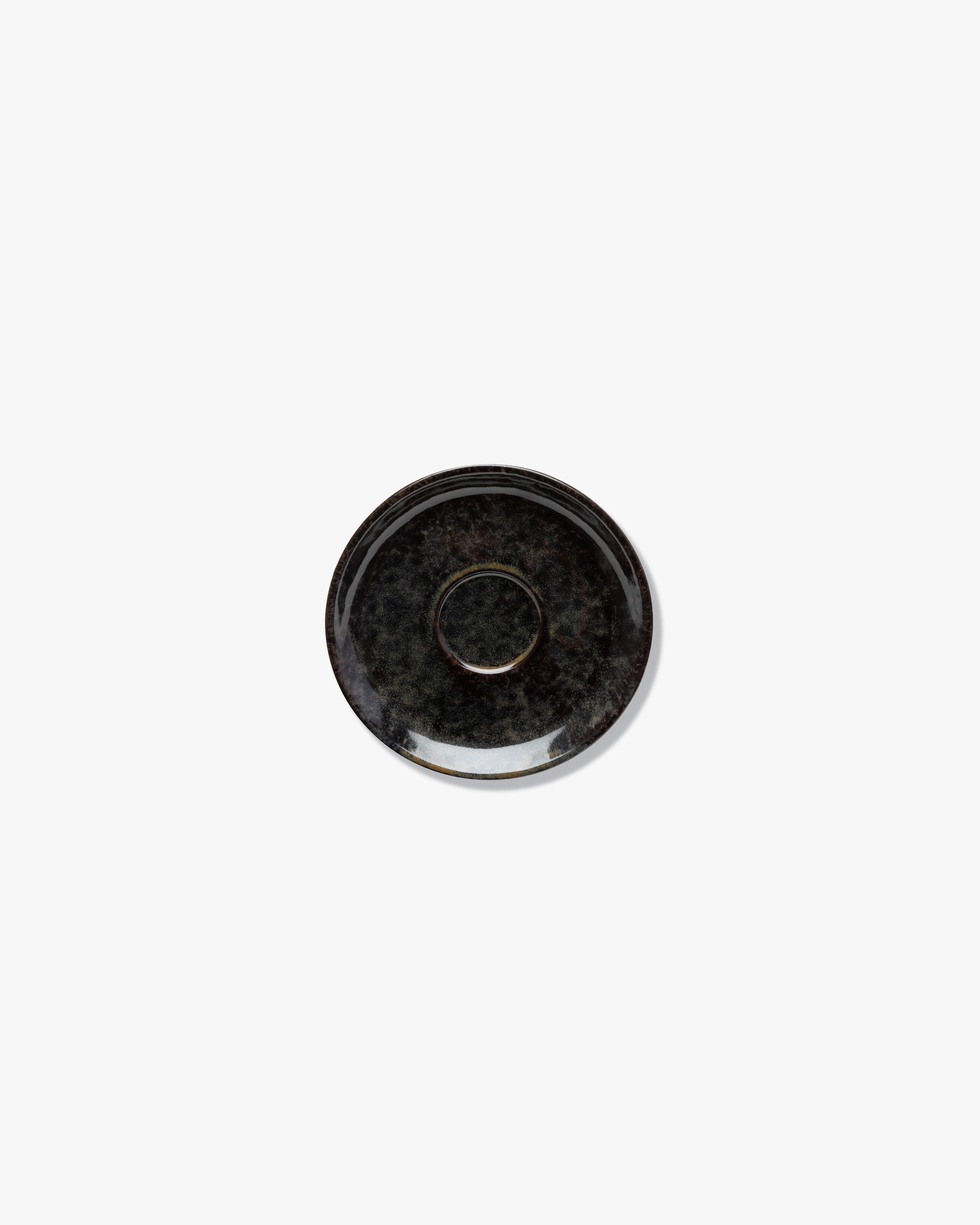 Coffee cup with saucer indi gray Surface