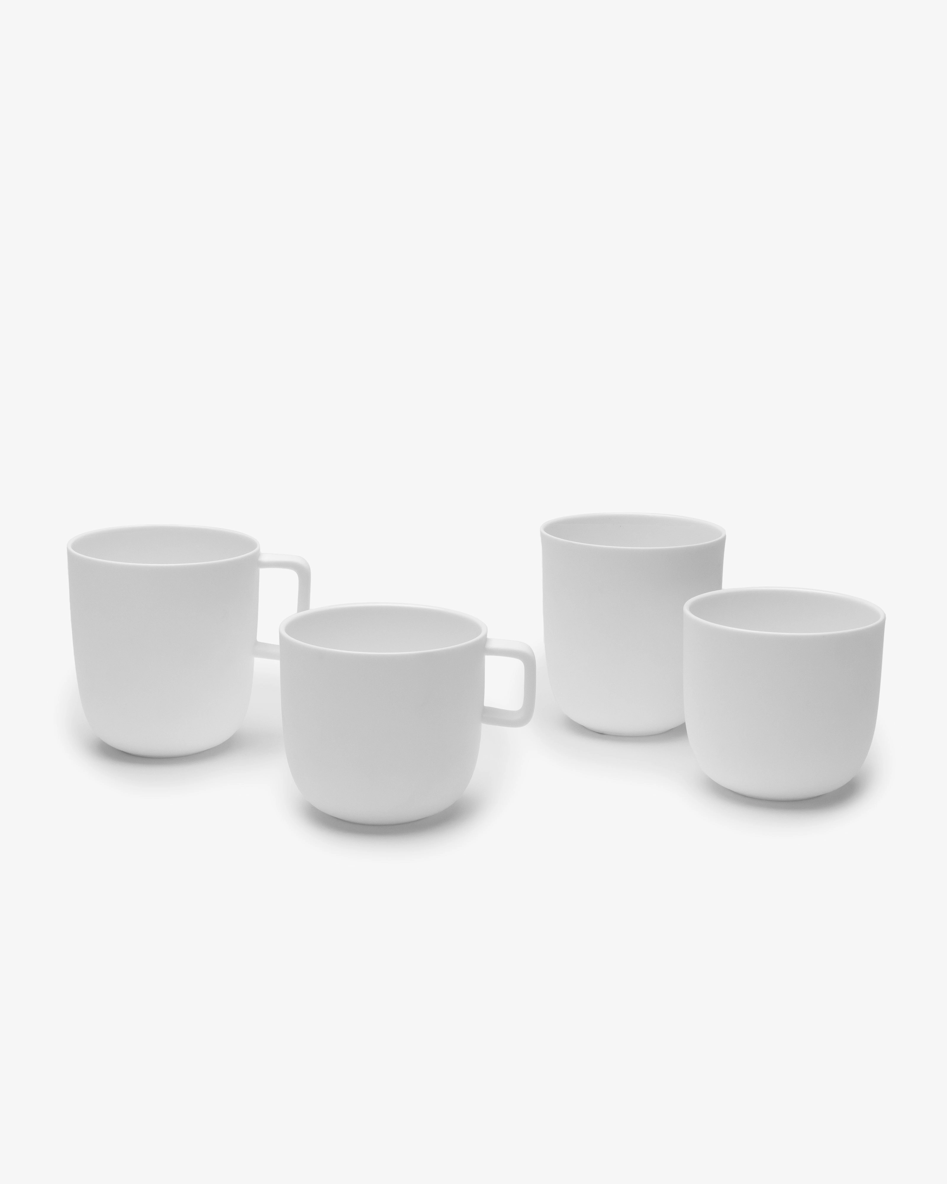 Coffee cup without handle white Base