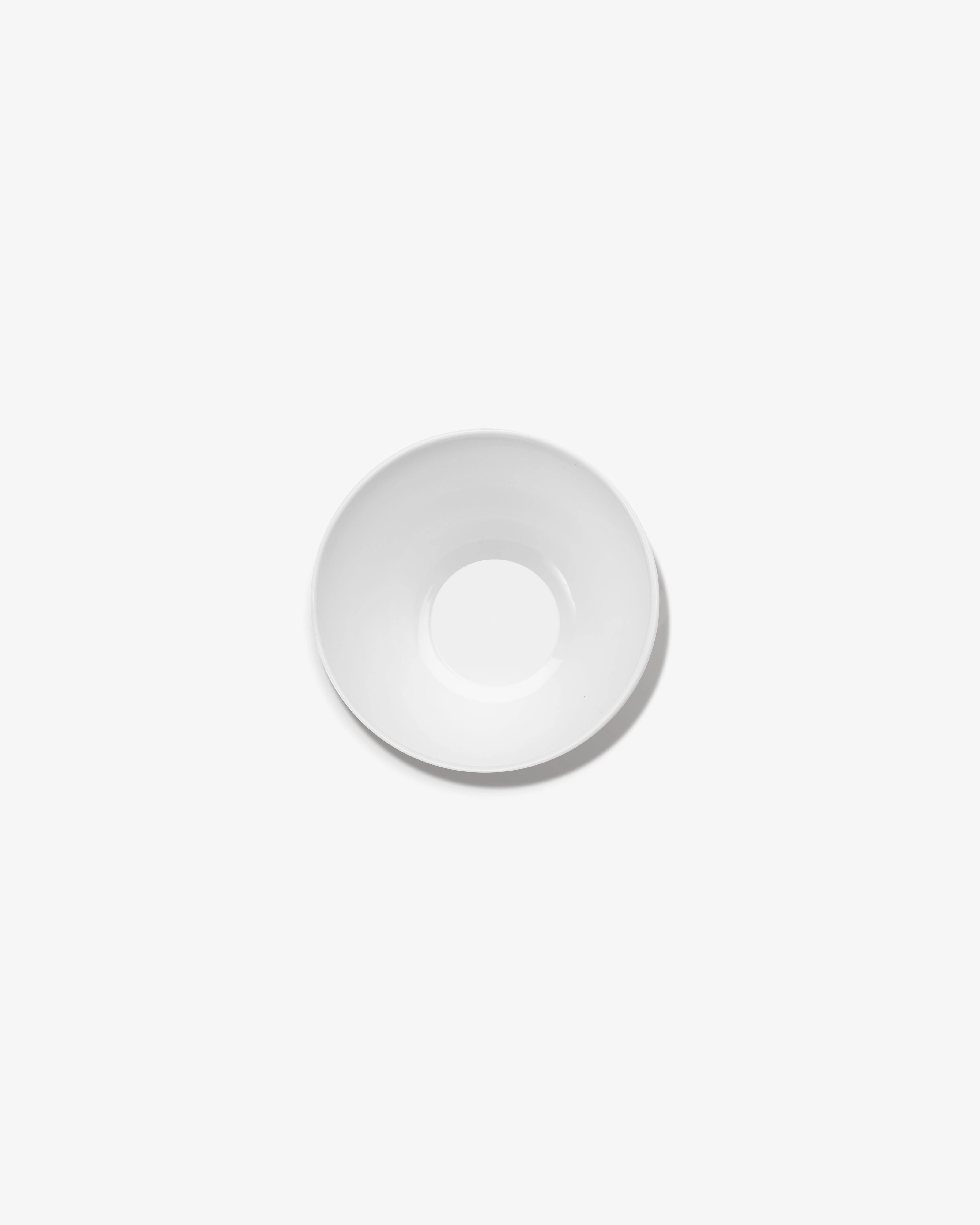 Coffee cup without handle white glazed Base