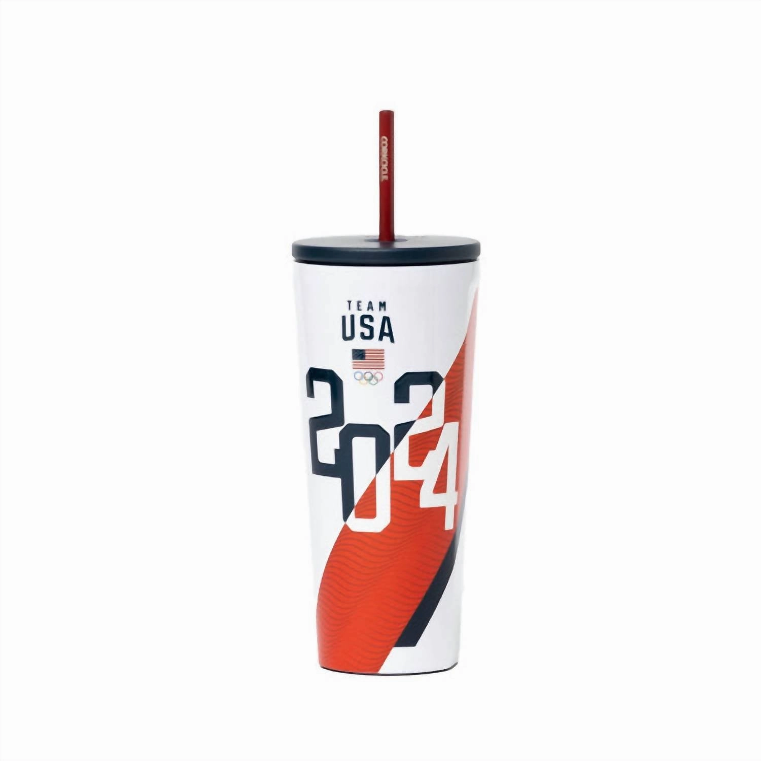 Cold Cup Team Usa 2024 Line Wave - 24Oz. In White Cooking Tools & Accessories clearance kits