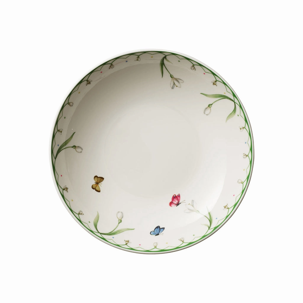 Colourful Spring  Bowl flat Dinnerware clearance deals