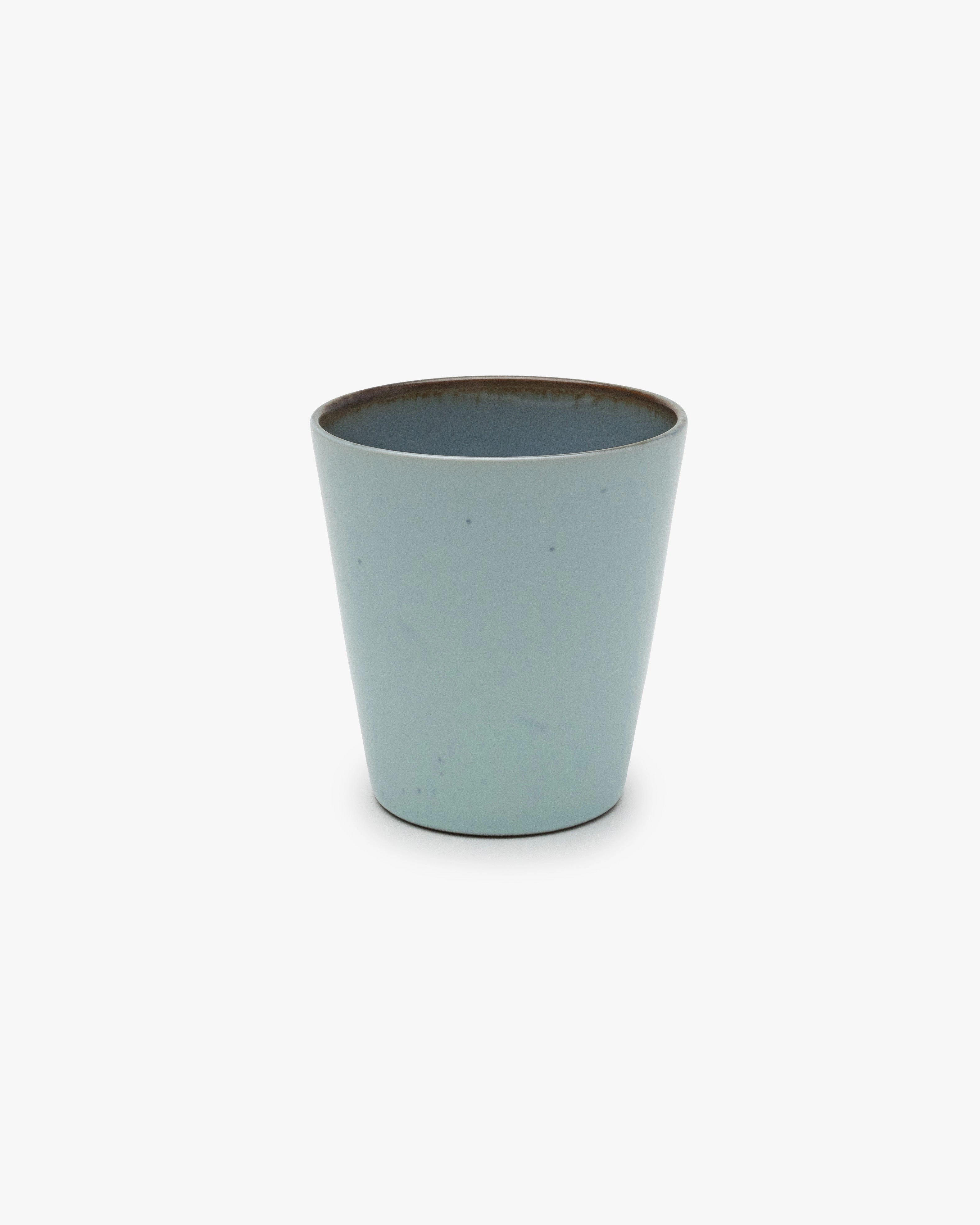 Conical cup M light blue/smoky blue Terres de rves Buy Dinnerware online shop