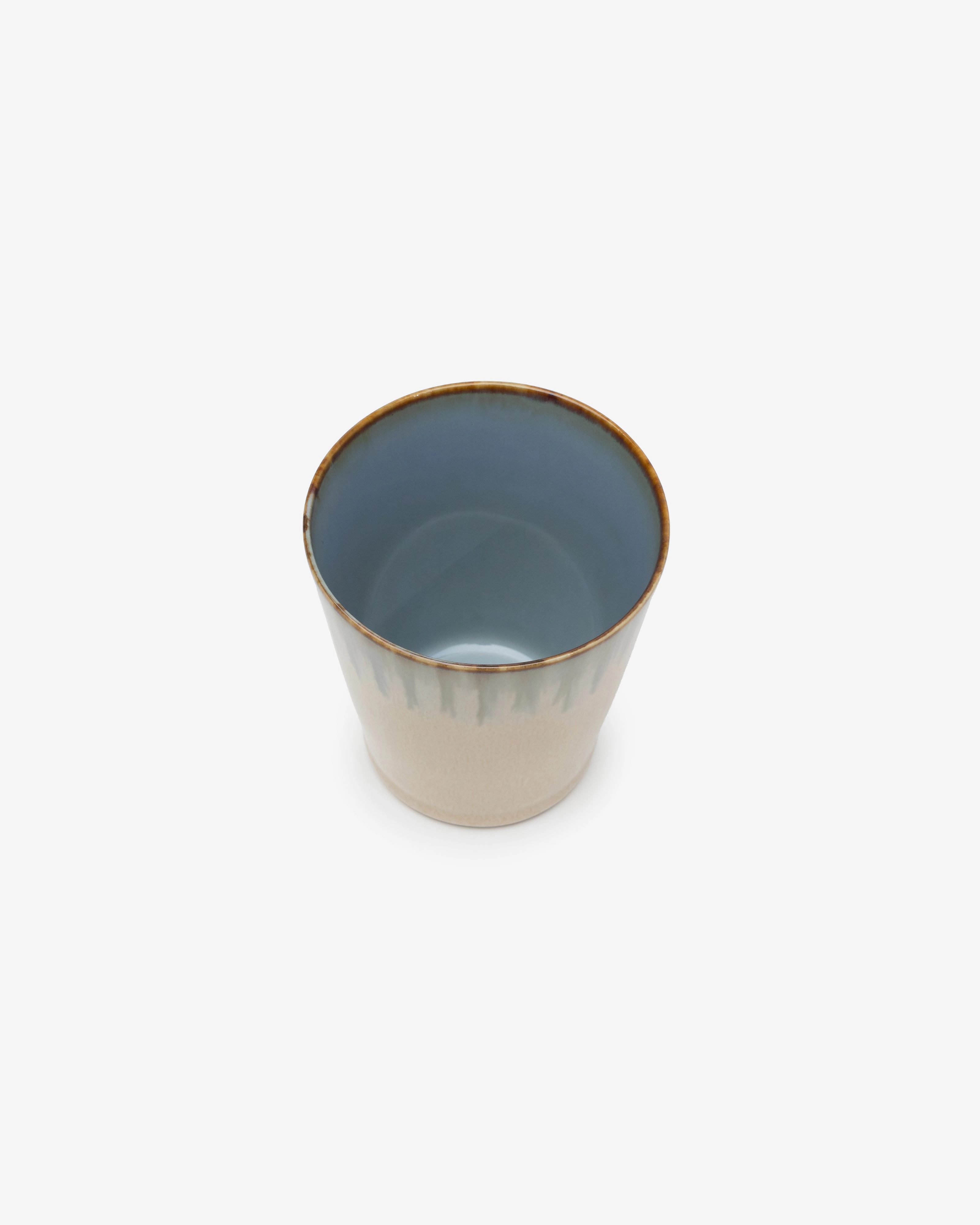 Conical cup M misty gray/smoky blue Terres de rves