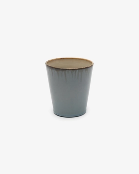 Conical cup M smoky blue/misty gray Terres de rves Buy Dinnerware online shop