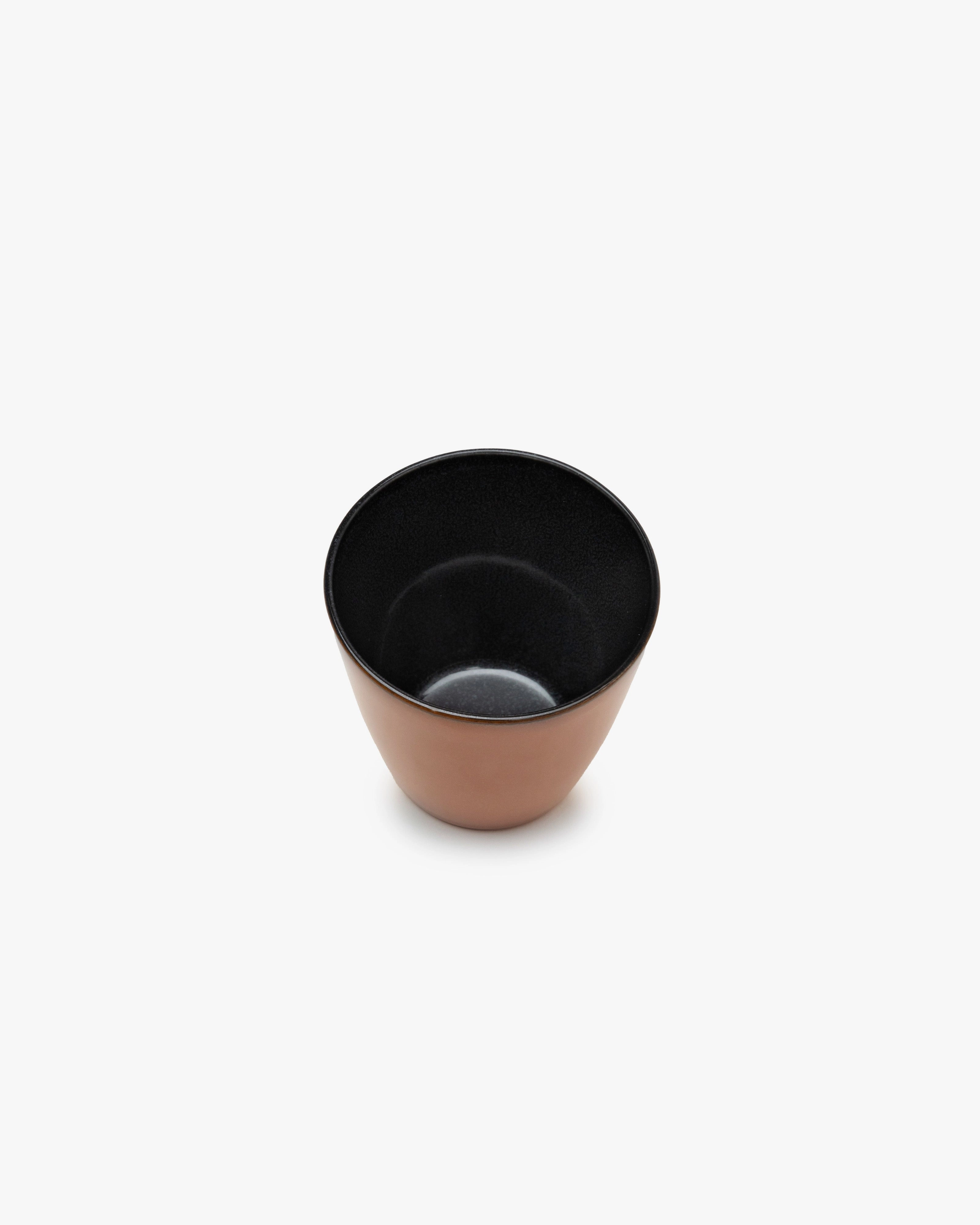 Conical cup S rust/dark blue Terres de rves