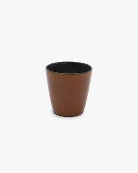 Conical cup S rust/dark blue Terres de rves Buy Dinnerware online shop