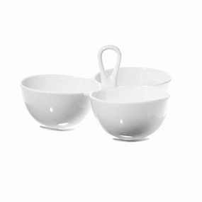 Convivio Serving Bowl Set, D20cm, White Serveware Good quality and affordable