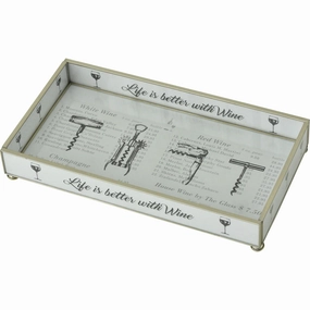 Cork Screws 6 x 12 Decorative Tray Decorative Trays cheap sale