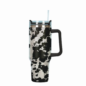 Cowhide Tumbler With Handle In Black Cooking Tools & Accessories clearance kits