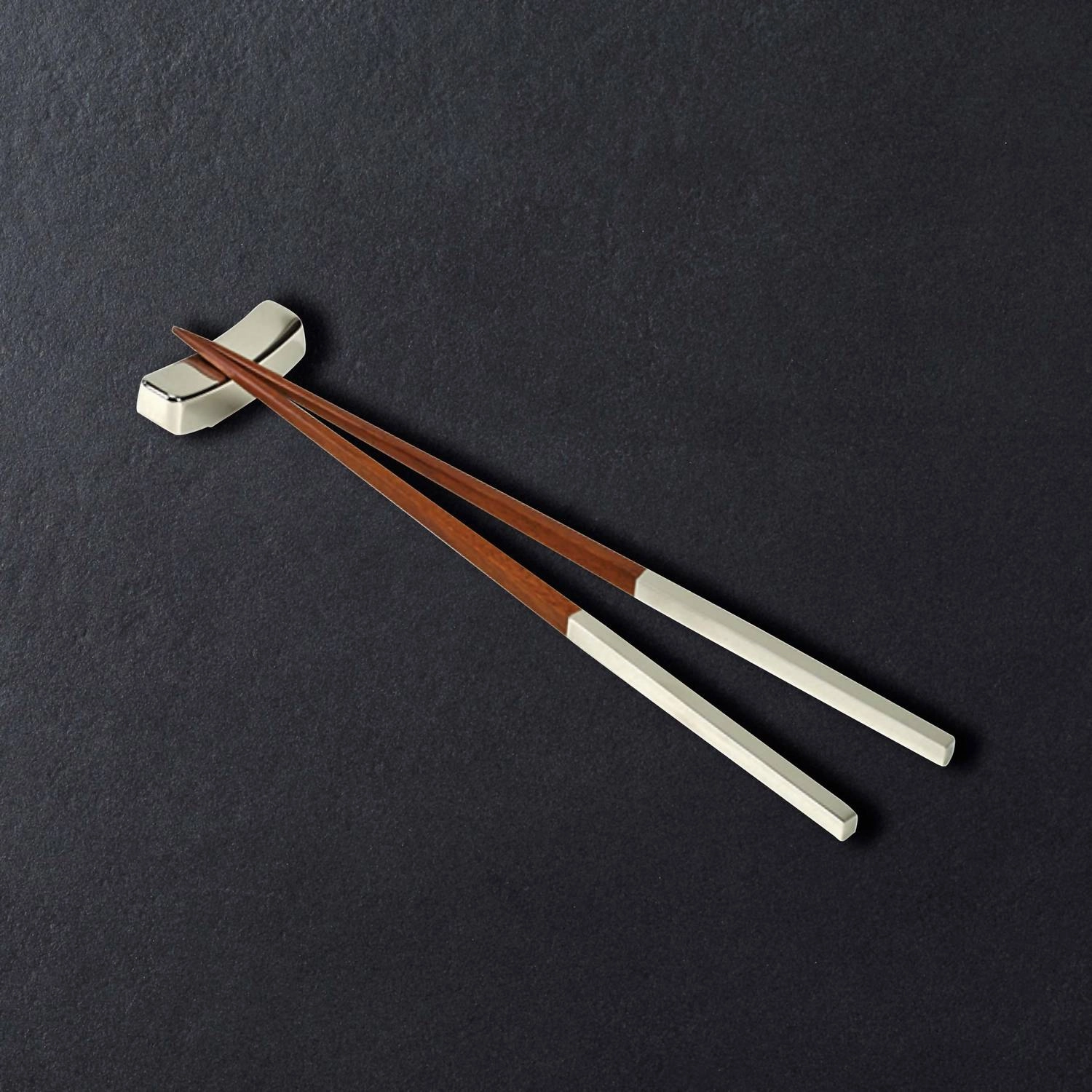 Crafted Wood Chopsticks, Set Of 2 In Brown