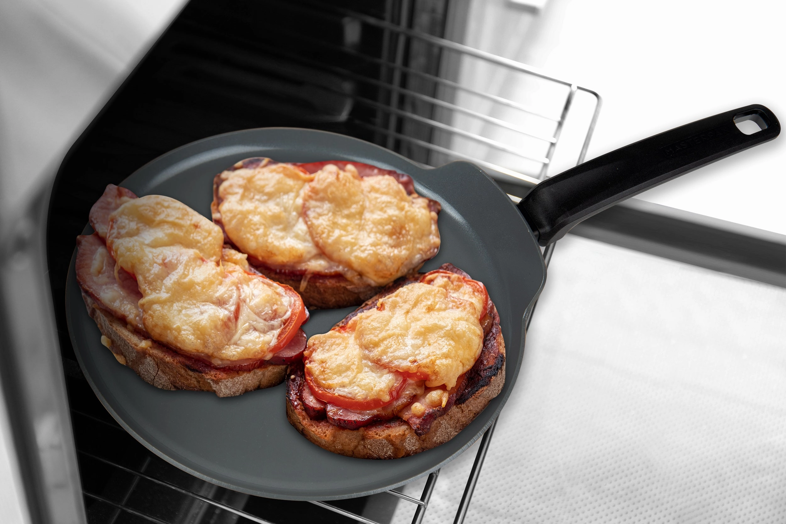 Crepe Pan, Healthy Ceramic Non-Stick Aluminium Cookware With Bakelite Handle, 11 (28Cm)