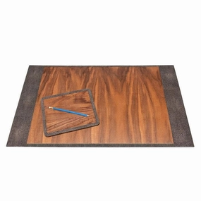 Crosby Mushroom Desk Blotter Set Home Decor Office Organization Convenient shopping