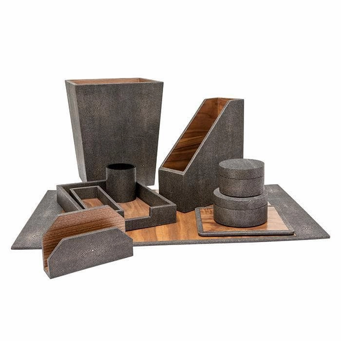 Crosby Mushroom Office Accessory Set/4