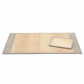Crosby Sand Desk Blotter Set Home Decor Office Organization Convenient shopping