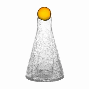 Crushed Glass Decanter with Ball Barware sale online