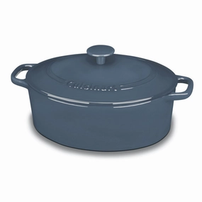 Cuisinart Chef'S Classic Enameled Cast Iron Cookware 5.5 Qt. Oval Covered Casserole Cookware holiday sale