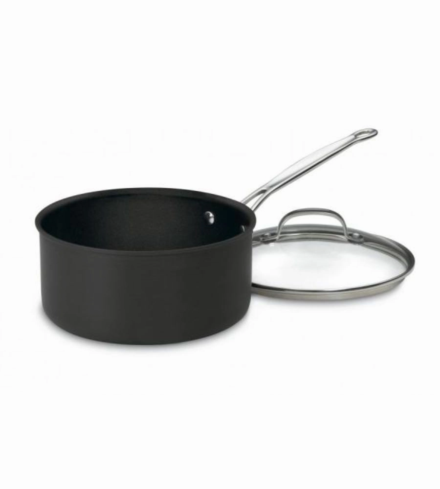 Cuisinart Chef'S Classic Non-Stick Hard Anodized Cookware 4 Qt. Saucepan W/Cover Cookware holiday sale