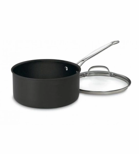 Cuisinart Chef'S Classic Non-Stick Hard Anodized Cookware 4 Qt. Saucepan W/Cover Cookware holiday sale