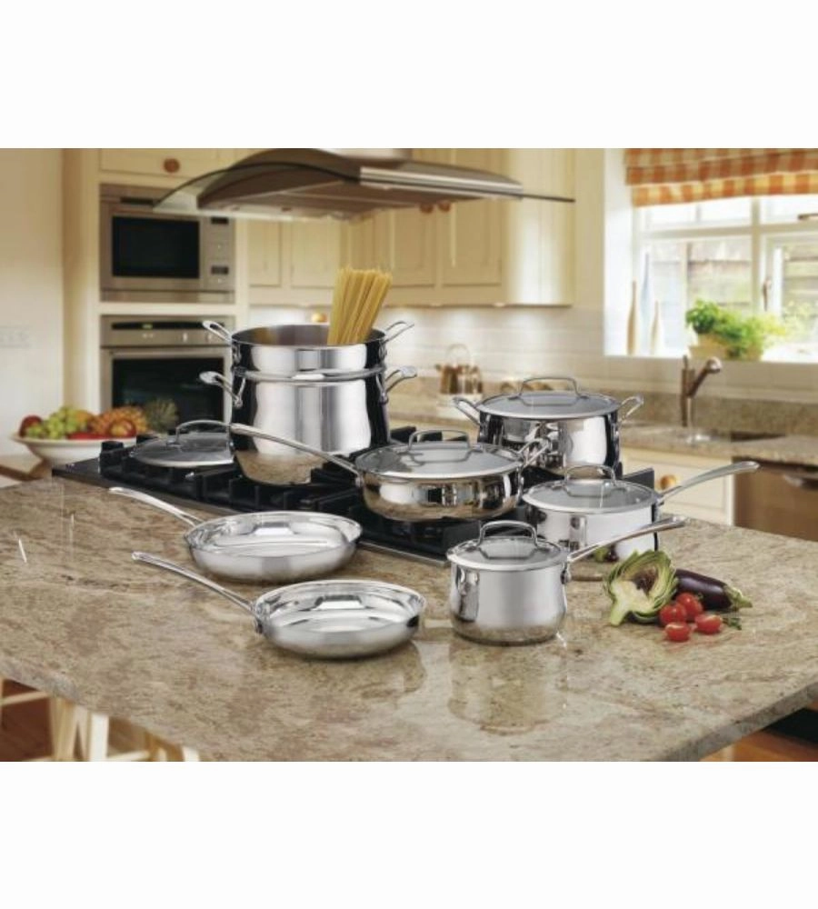 Cuisinart Contour Stainless Cookware 13 Piece Set