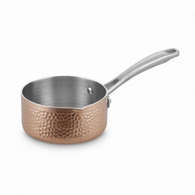 Cuisinart Hammered Collection Copper Tri-Ply Cookware 9 Piece Set Cookware holiday sale