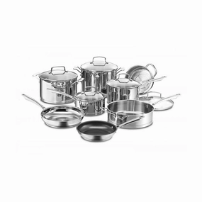 Cuisinart Professional Series Stainless Steel Collection 13 Piece Set Cookware holiday sale