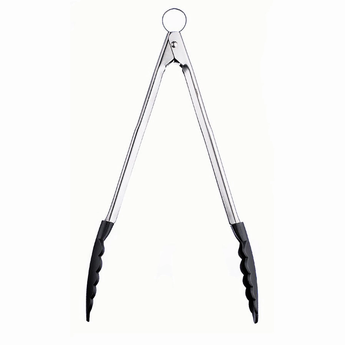 Cuisipro 12 Inch Silicone Locking Tongs, Black Cooking Tools & Accessories buy more save more