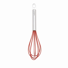 Cuisipro 8 Inch Silicone Egg Whisk, Red Cooking Tools & Accessories buy more save more
