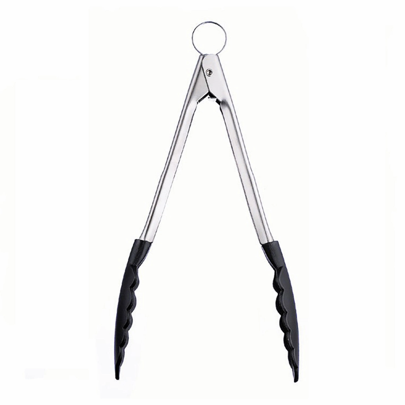 Cuisipro 9.5 Inch Silicone Locking Tongs, Black Cooking Tools & Accessories hot price