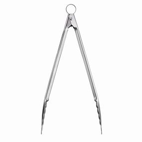 Cuisipro 9.5 Inch Stainless Steel Locking Tongs Cooking Tools & Accessories buy more save more