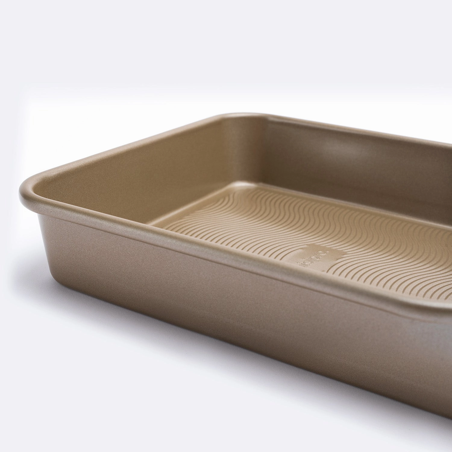 Cuisipro 9.5 x 2-Inch Square Steel Nonstick Baking and Cake Pan