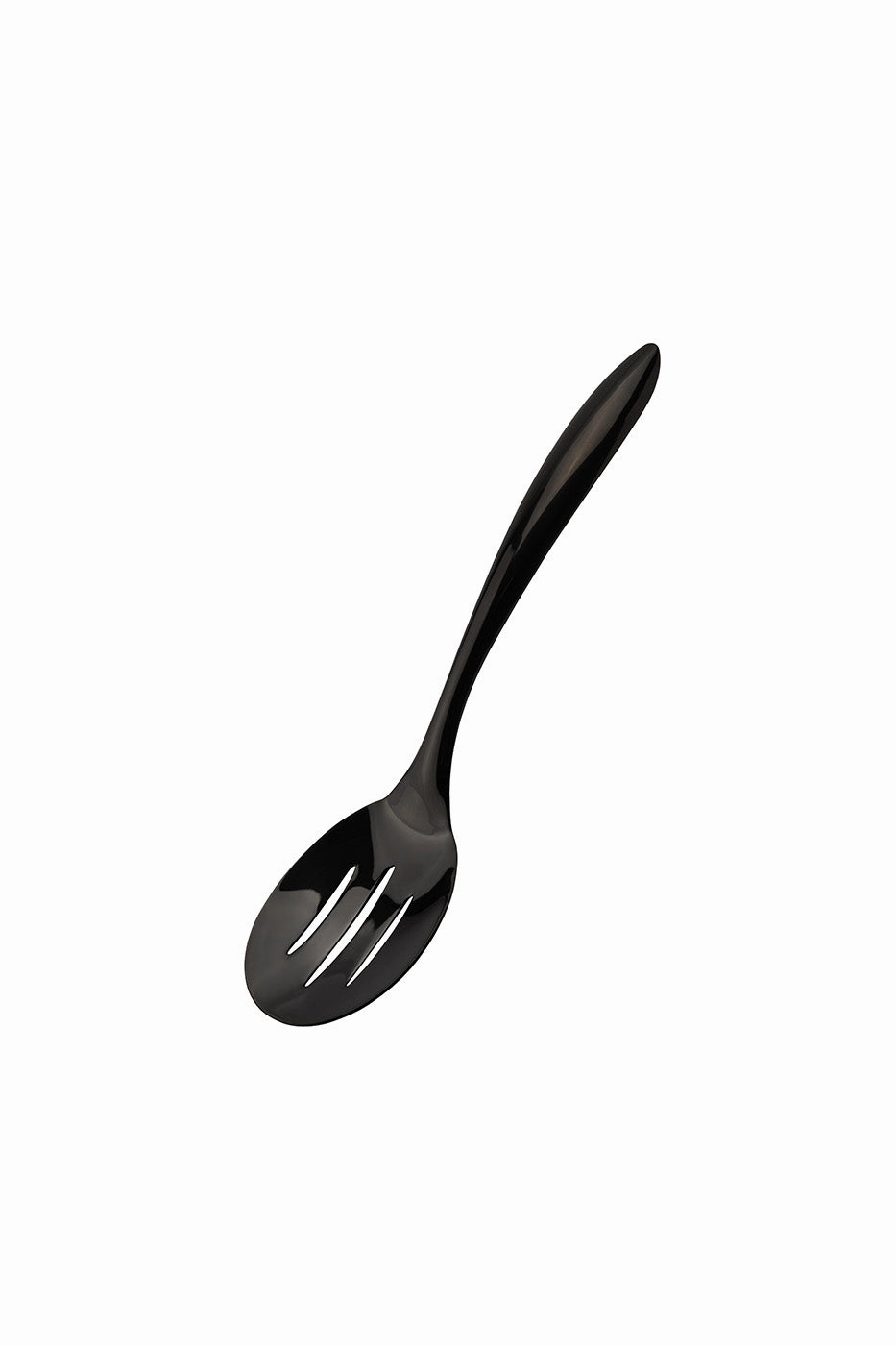 Cuisipro Black Tempo Noir Mirror Finished Slotted Spoon, 10 inch Cooking Tools & Accessories mega discount