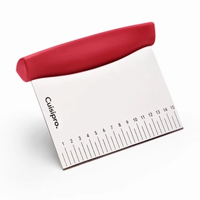 Cuisipro Dough Cutter & Scraper, Red Cooking Tools & Accessories buy more save more