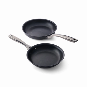 Cuisipro Easy Release Hard Anodized 2 Piece Fry Pan Set, 8-Inch & 9.5-Inch Cookware online kitchen sale