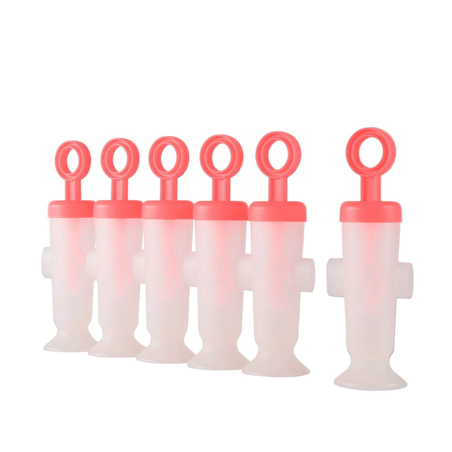 Cuisipro Snap-Fit Circle Pop Mold, 2.9oz/85ml, Set of 6, Coral Cooking Tools & Accessories hot price