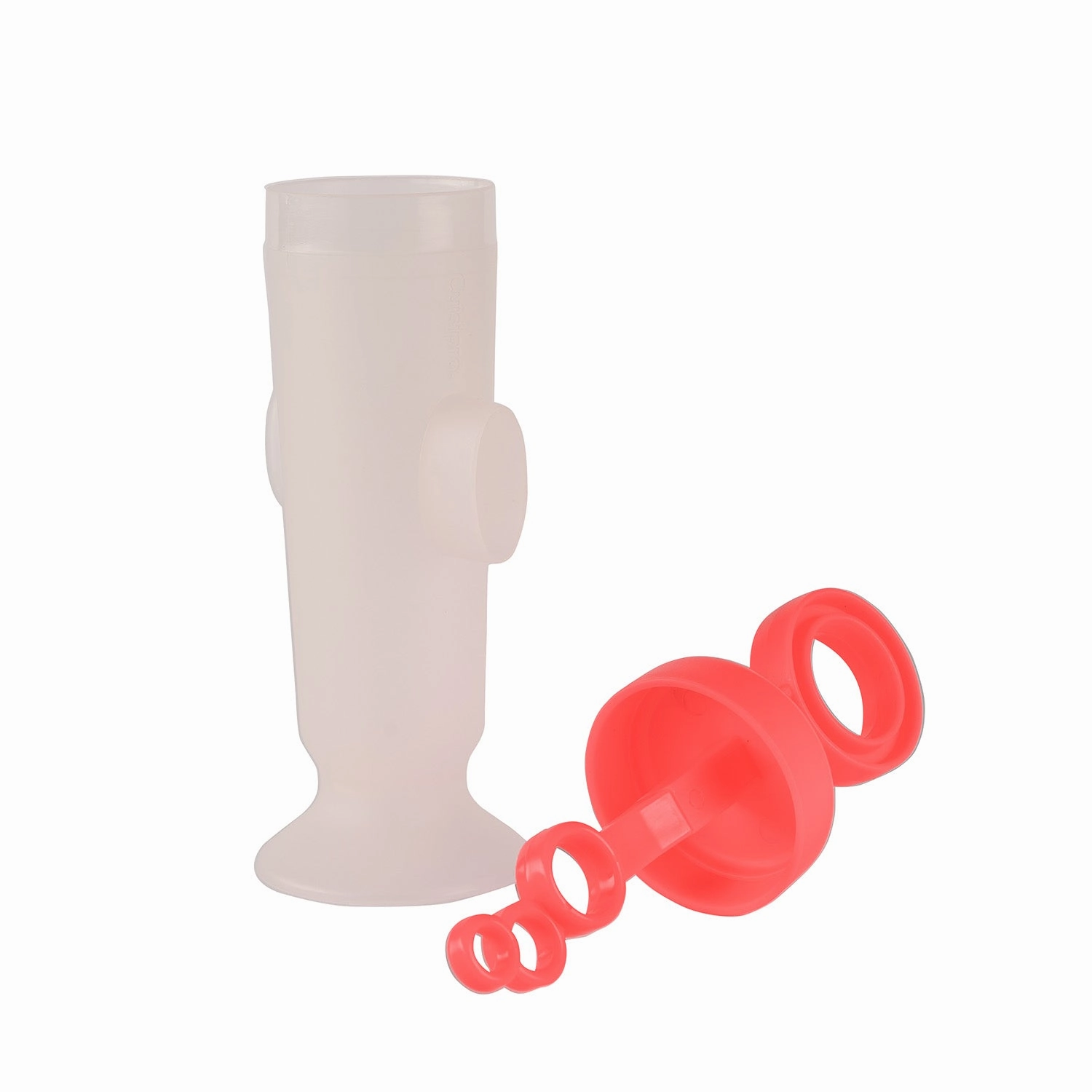 Cuisipro Snap-Fit Circle Pop Mold, 2.9oz/85ml, Set of 6, Coral