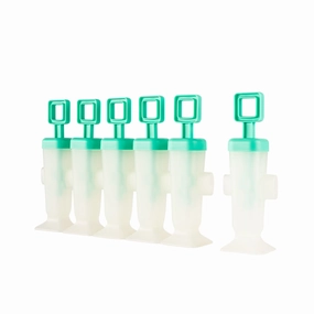 Cuisipro Snap-Fit Square Pop Mold, 2.9oz/85ml, Set of 6, Turquoise Cooking Tools & Accessories hot price