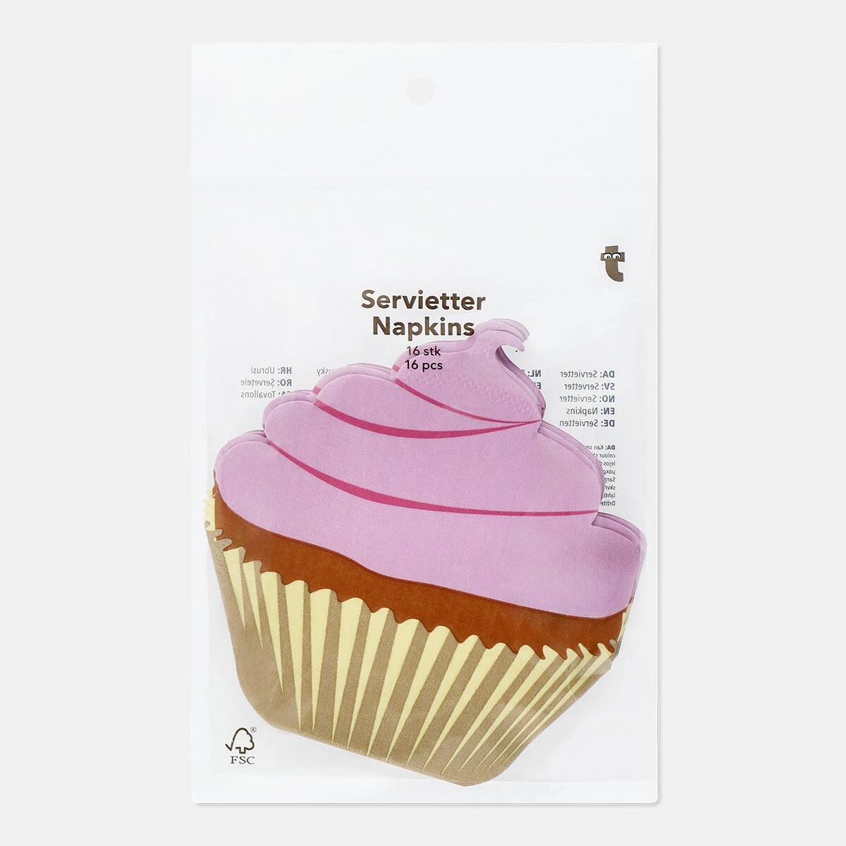 Cupcake napkins - 16 pcs