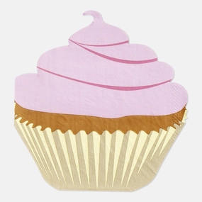 Cupcake napkins - 16 pcs Kitchen Tableware at affordable prices
